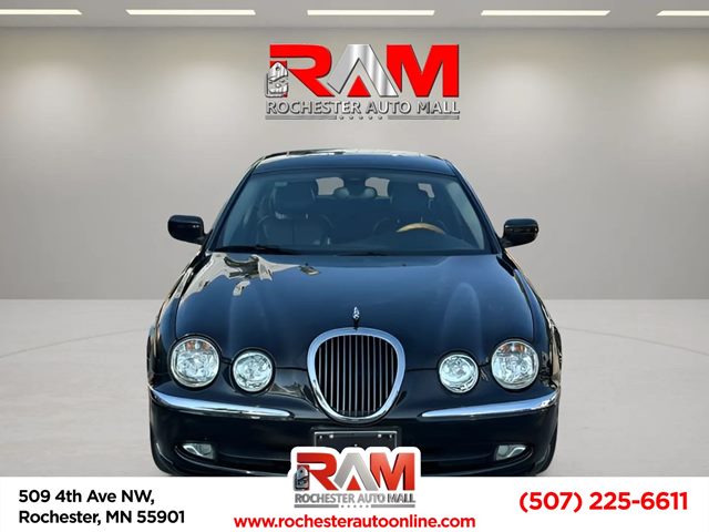 Black 2001 Jaguar S-TYPE Sedan Rear-Wheel Drive Automatic