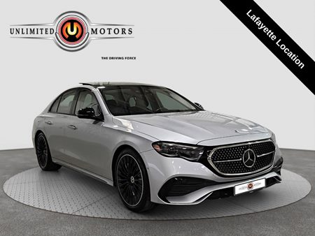 2024 Mercedes-Benz E 350 4MATIC Sedan