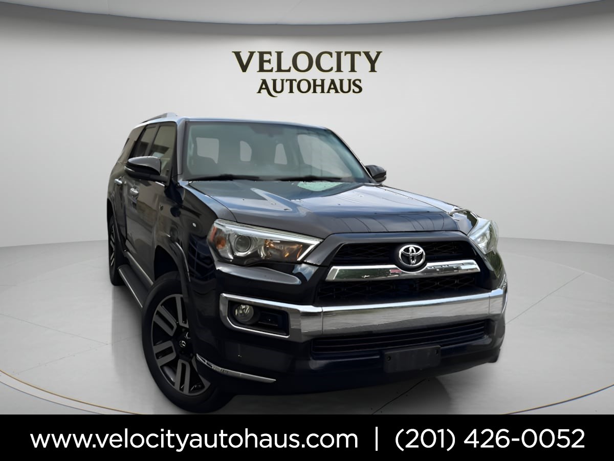 Midnight Black Metallic 2017 Toyota 4Runner SUV / Crossover All-Wheel Drive Automatic