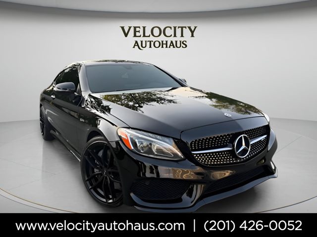 Black 2018 Mercedes-Benz C-Class Coupe All-Wheel Drive Automatic