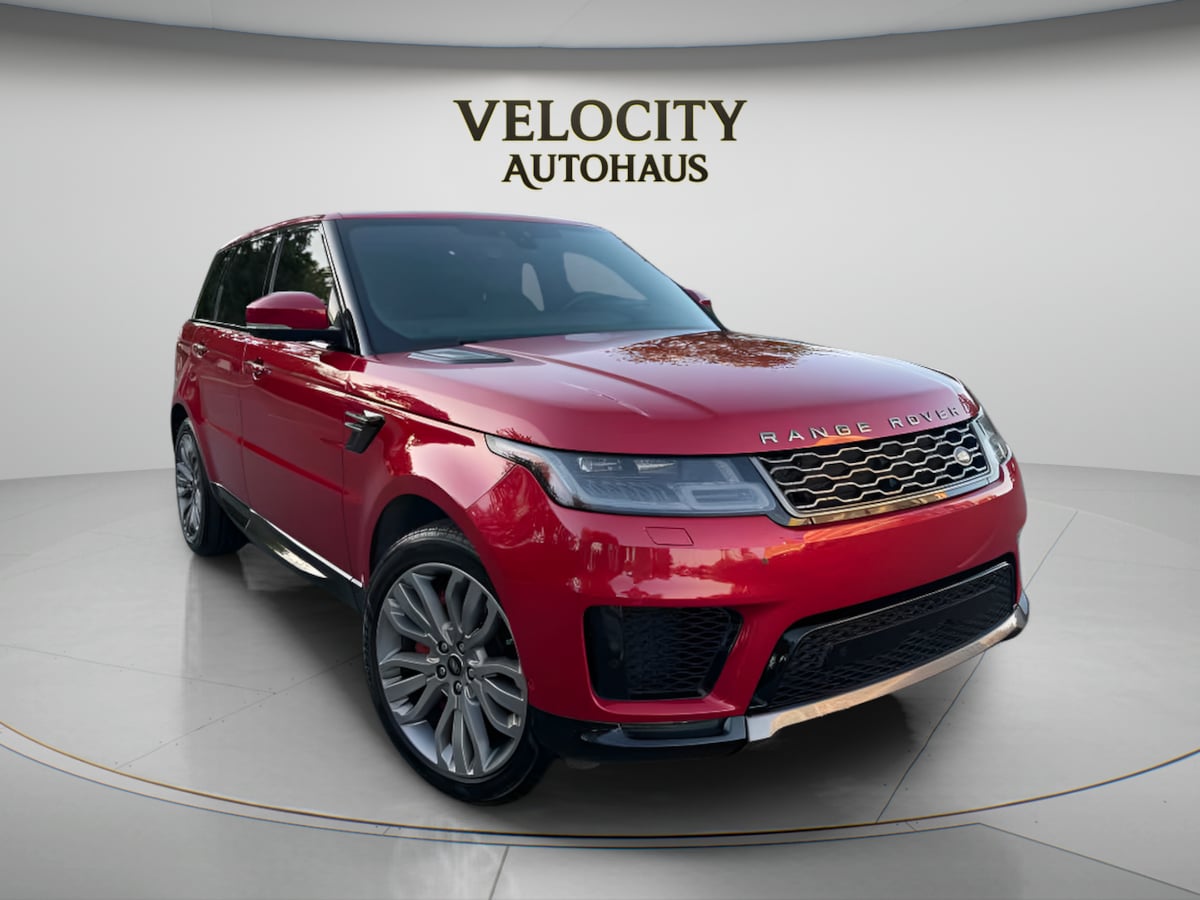 Firenze Red Metallic 2021 Land Rover Range Rover Sport SUV / Crossover All-Wheel Drive Automatic