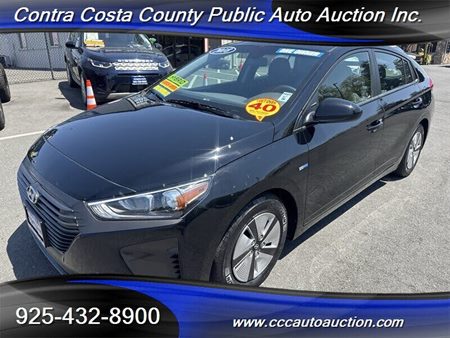 Sold 2018 Hyundai Ioniq Hybrid Blue