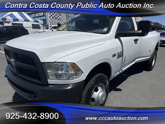 Bright White Clear Coat 2018 RAM 3500 Pickup Truck Four-Wheel Drive Automatic