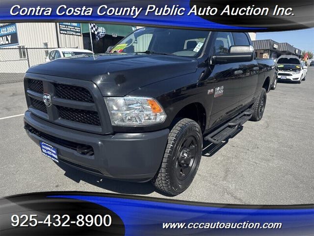 Brilliant Black Crystal Pearl Coat 2017 RAM 3500 Pickup Truck Four-Wheel Drive Automatic