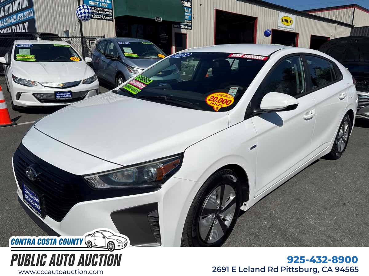 2018 Hyundai Ioniq Hybrid Blue