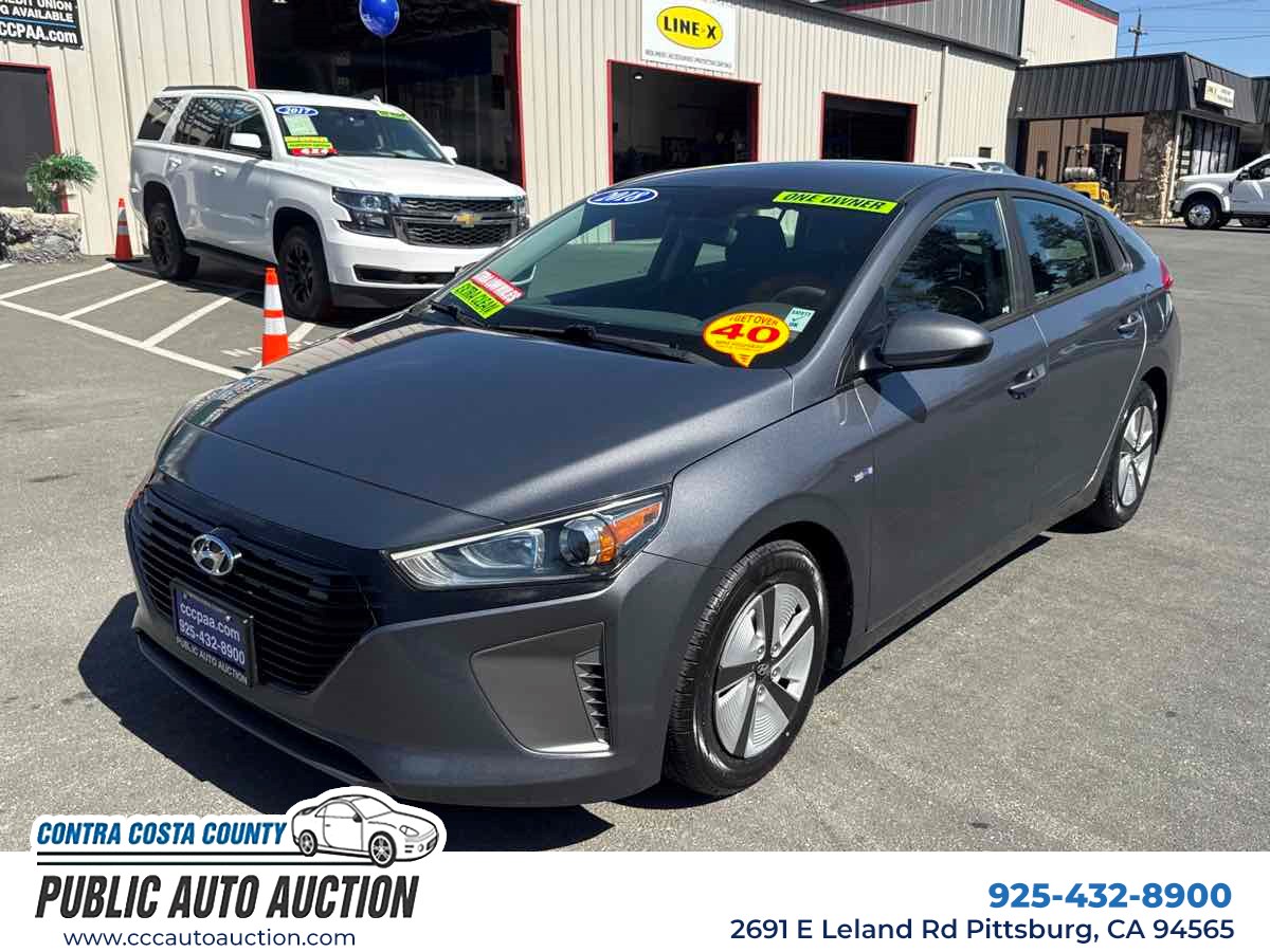 2018 Hyundai Ioniq Hybrid Blue