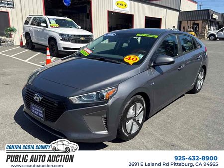 2018 Hyundai Ioniq Hybrid Blue
