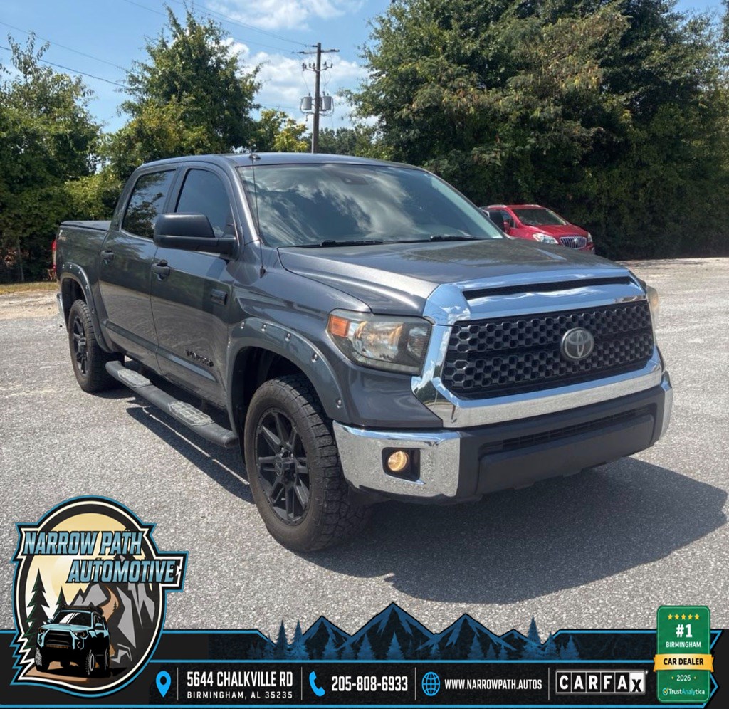 Magnetic Gray Metallic 2018 Toyota Tundra Pickup Truck Four-Wheel Drive Automatic