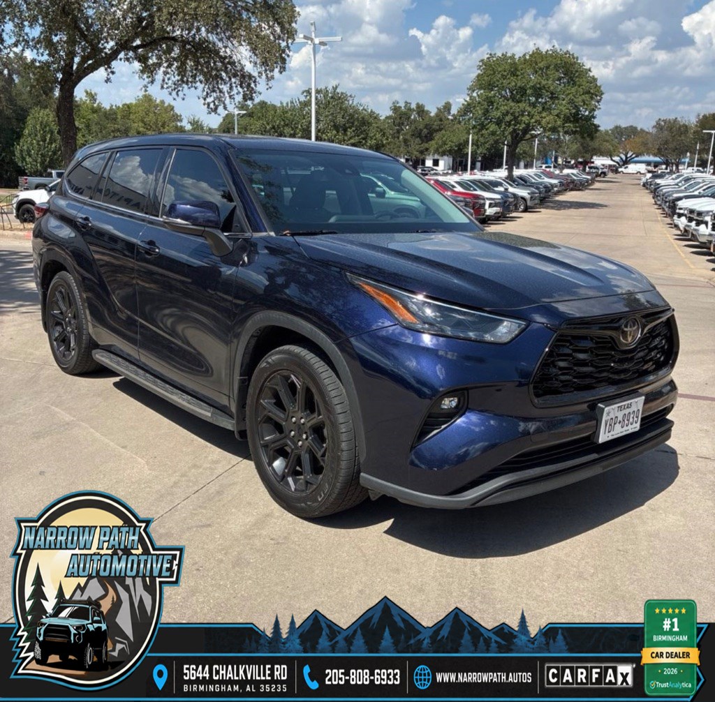 Blueprint 2022 Toyota Highlander SUV / Crossover Front-Wheel Drive Automatic