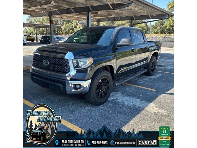 Midnight Black Metallic 2019 Toyota Tundra Pickup Truck Four-Wheel Drive Automatic