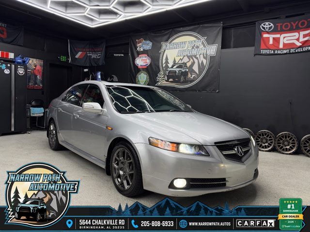 Alabaster Silver Metallic 2008 Acura TL Sedan Front-Wheel Drive Automatic