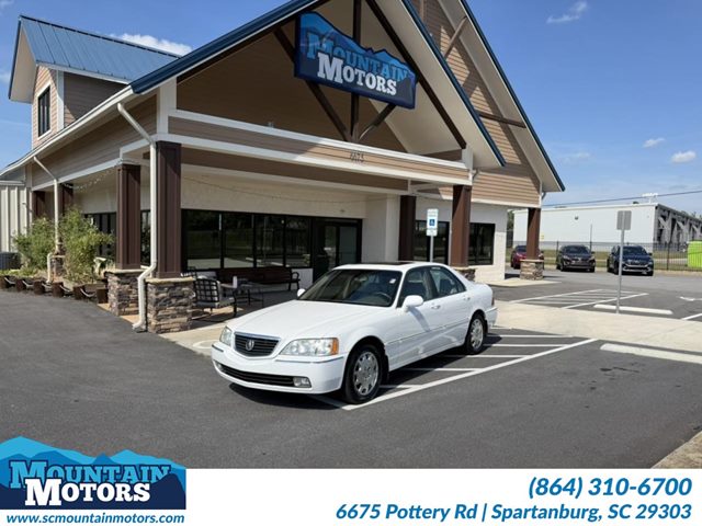 Premium White 2003 Acura RL Sedan Front-Wheel Drive Automatic