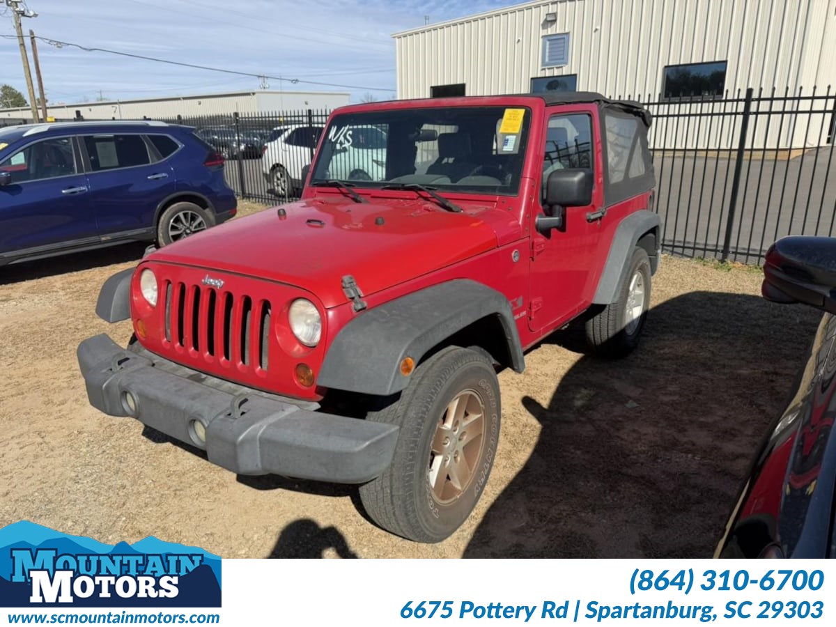 Sold 2008 Jeep Wrangler X