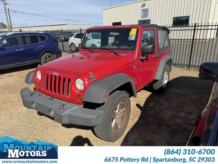 Sold 2008 Jeep Wrangler X