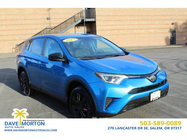 Electric Storm Blue 2017 Toyota RAV4 SUV / Crossover All-Wheel Drive Automatic