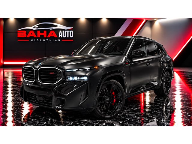 Frozen Black Metallic 2026 BMW XM SUV / Crossover All-Wheel Drive Automatic