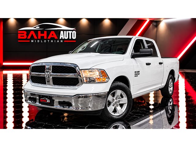 Bright White Clearcoat 2022 RAM 1500 Pickup Truck Four-Wheel Drive Automatic
