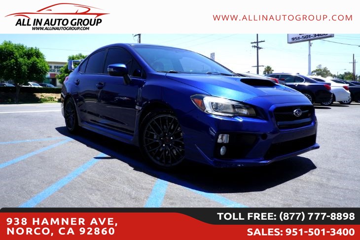 Used 2015 Subaru Wrx Sti In Norco