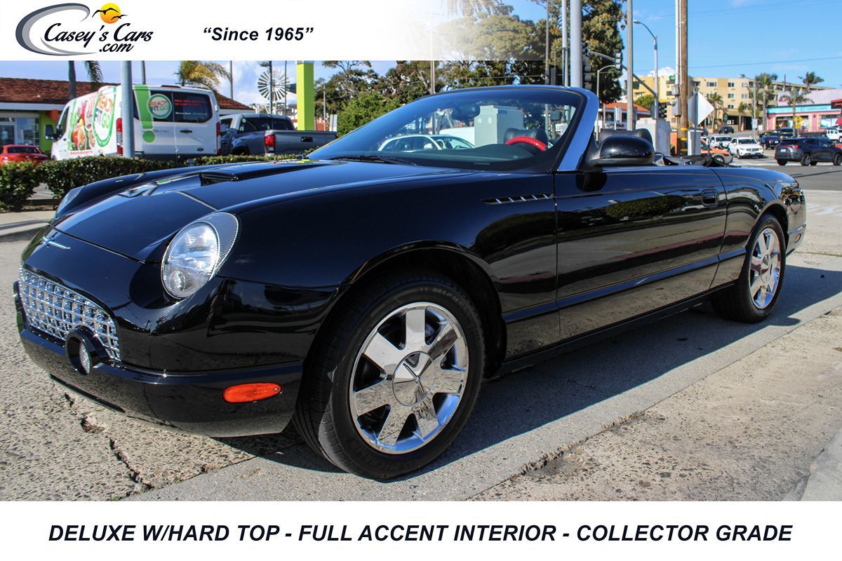 2002 Ford Thunderbird Convertible Deluxe w/Hardtop