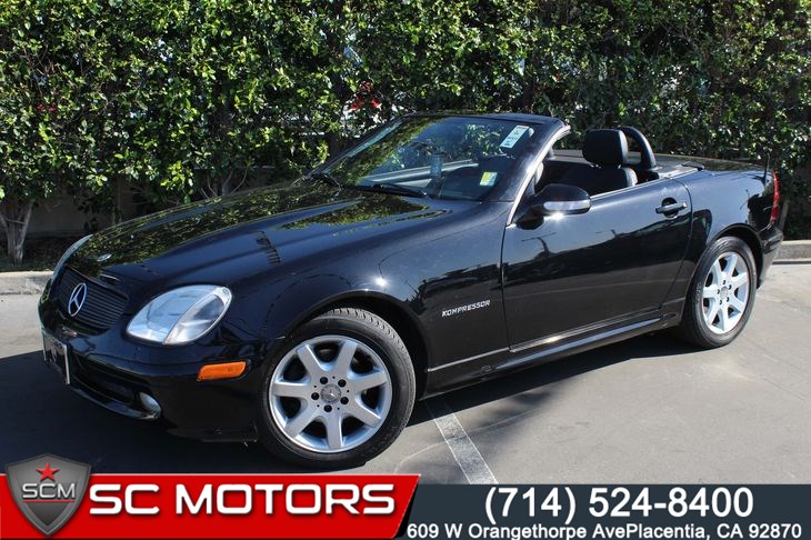 Sold 2001 Mercedes Benz Slk230 Hardtop Convertible In Placentia