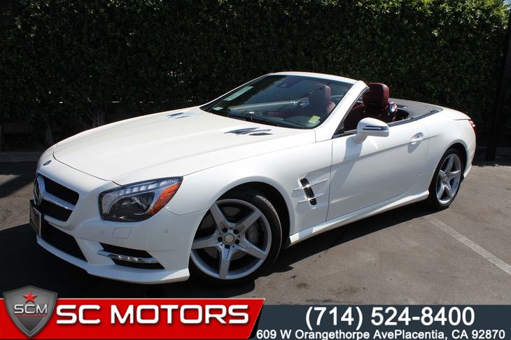 Sold 2015 Mercedes Benz Sl550 Luxury Convertible In Placentia