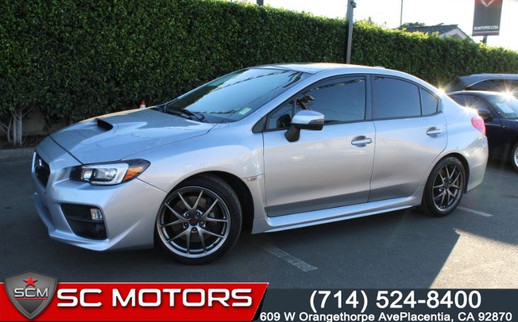 Sold 2017 Subaru Wrx Sti Limited Bluetooth Audio Back Up Camera In Placentia