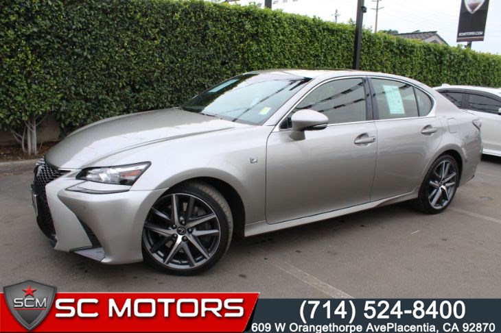 Sold 17 Lexus Gs350 F Sport Navigation Back Up Camera In Placentia