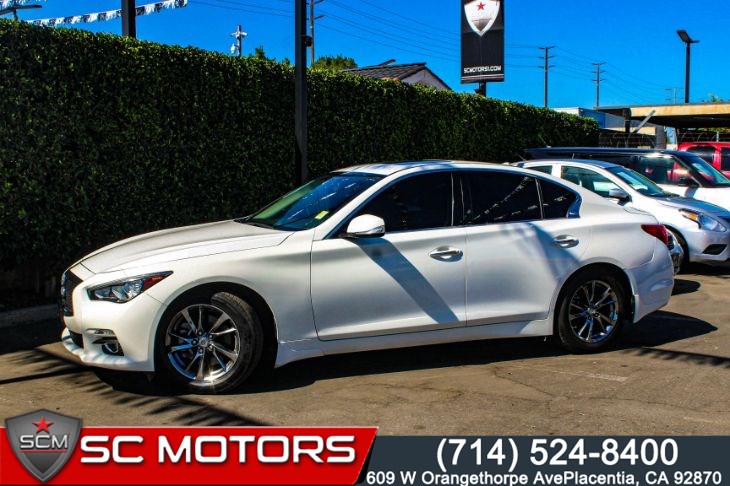 Sold 2017 Infiniti Q50 3 0t Signature Edition Sunroof Leather Seats In Placentia