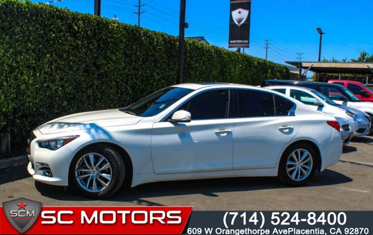 Sold 2016 Infiniti Q50 3 0t Premium Sunroof Bose Studio On Wheels In Placentia