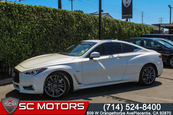 Sold 2017 Infiniti Q60 Sport Awd 3 0t Red Leather Seats Sunroof In Placentia