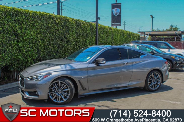 Used 2017 Infiniti Q60 Sport Carbon Fiber Package Bose Surround Sound In Placentia