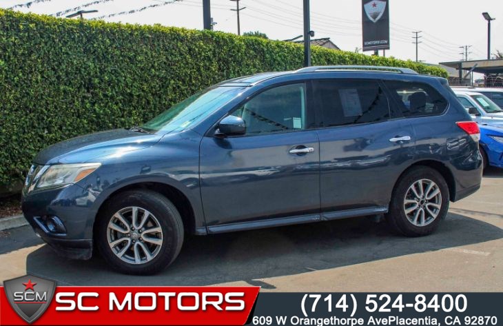 Used 2015 Nissan Pathfinder S Third Row Seats Mutli Zone A C In Placentia