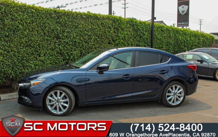 Used 2017 Mazda Mazda3 4 Door Grand Touring Leather Seats Bose Surround Sound In Placentia