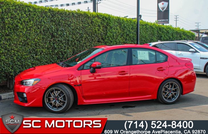 Sold 2016 Subaru Wrx Sti Limited Sunroof Harman Kardon Sound System In Placentia