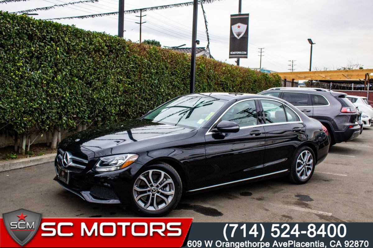 Used 17 Mercedes Benz C 300 Sport Panoramic And Blind Spot Assist In Placentia