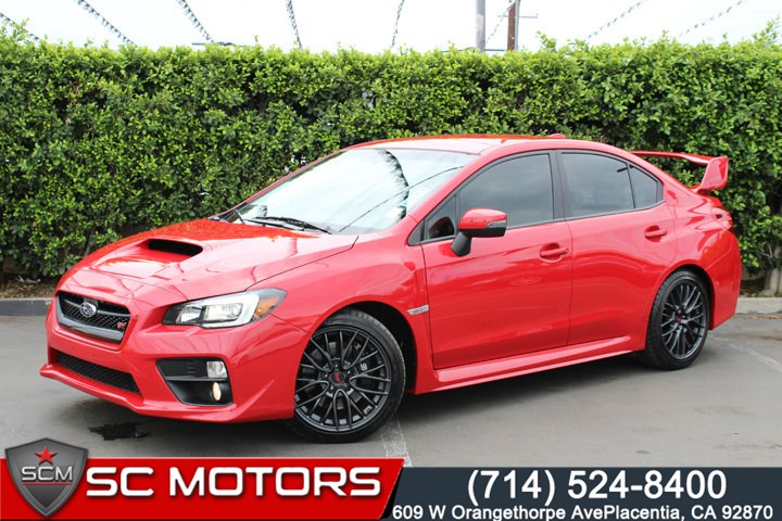 Sold 15 Subaru Wrx Sti In Placentia