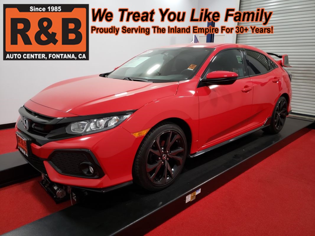 Sold 18 Honda Civic Hatchback Sport Special Offer On This Vehicle In Fontana