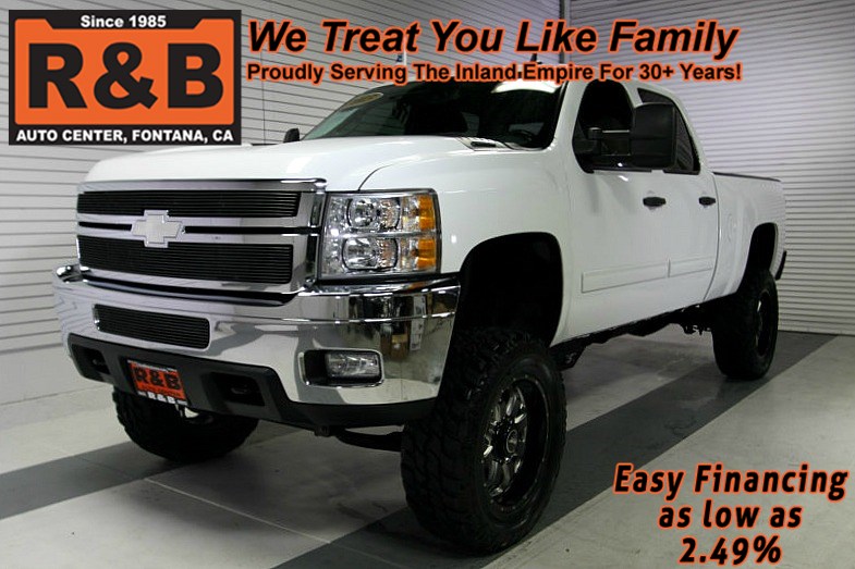2013 Chevrolet Silverado 2500hd Diesel Lifted Lt Rwd R Amp B Auto Center