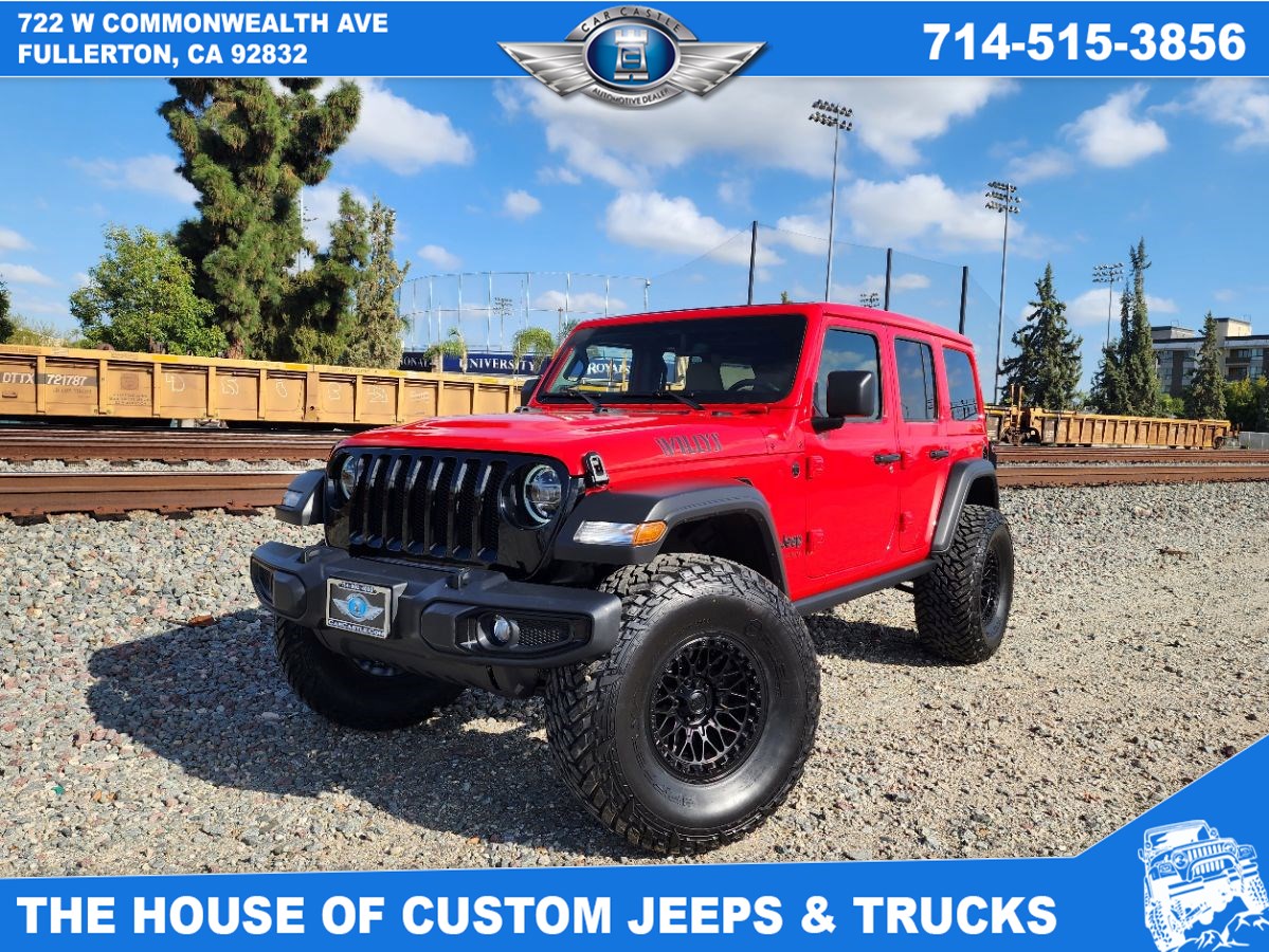 Used 2021 Jeep Wrangler Unlimited Willys in Fullerton