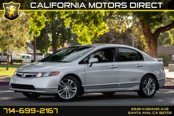 Sold 2008 Honda Civic Sdn Si In Santa Ana