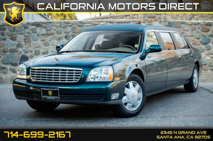 Sold 2003 Cadillac Deville Professional Limousine In Santa Ana