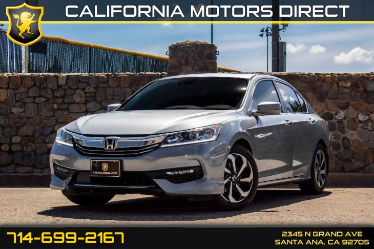 Sold 17 Honda Accord Sedan Ex L Navigation Sunroof In Santa Ana