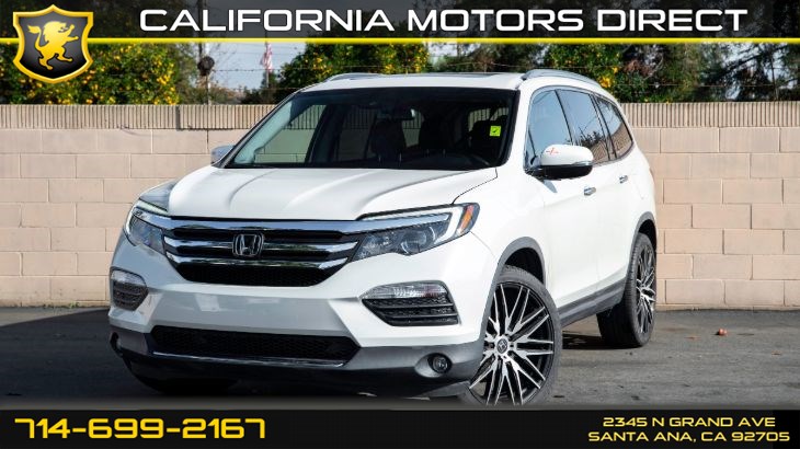 Sold 2017 Honda Pilot Elite Panoramic Sunroof Back Seats Entertainment In Santa Ana