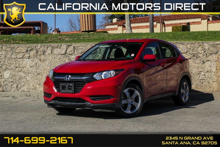 Sold 2017 Honda HR-V LX (w/Back-Up Camera) in Santa Ana