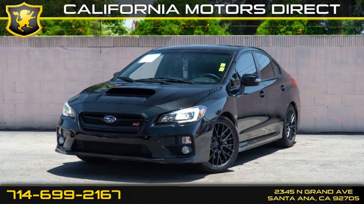 Sold 15 Subaru Wrx Sti Limited Backup Camera Navigation In Santa Ana