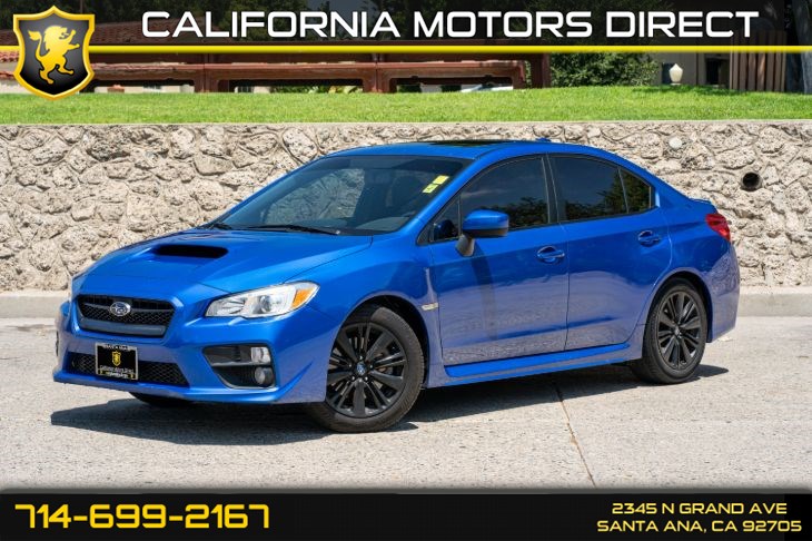 Sold 2015 Subaru Wrx Premium W 2 0l Turbo Bucket Seats In Santa Ana