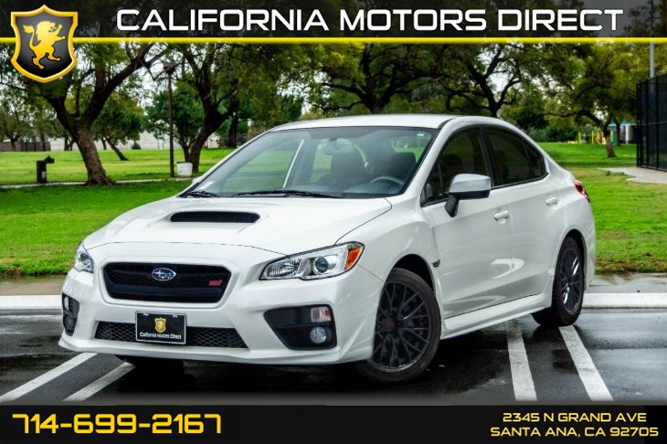Sold 17 Subaru Wrx Sti W Black Leather Trim Sti Short Throw Pkg In Santa Ana