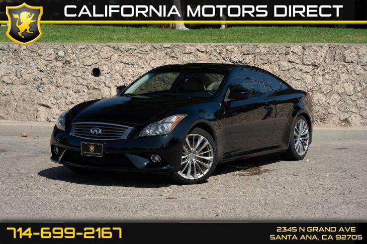 Used 2013 Infiniti G37 Coupe Journey W Premium Sound System Leather Seats In Santa Ana