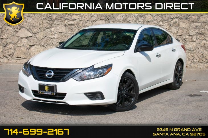 Used 18 Nissan Altima 2 5 Midnight Sr In Santa Ana
