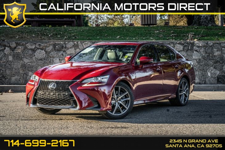 Sold 18 Lexus Gs Gs 350 F Sport W Bluetooth Leather Seats In Santa Ana